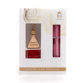   Marco Martely J'Adore – set cadou de parfum auto cu mini spray de 10 ml