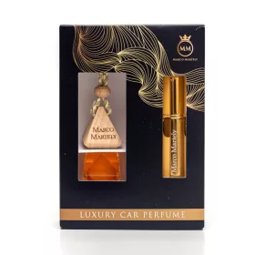   Marco Martely Millionare – set cadou cu parfum auto + spray de 10 ml