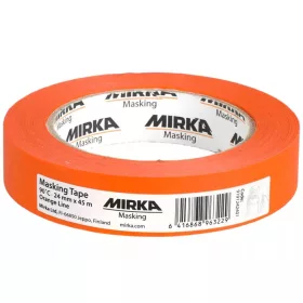 Mirka Orange – bandă de mascare auto 24 mm x 45 m