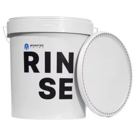   MonsterShine RINSE – găleată de spălare de 19 L cu capac
