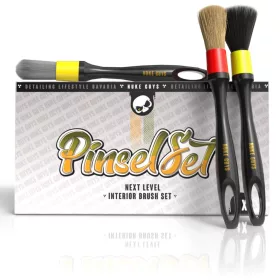 NukeGuys – set de pensule pentru detailing auto, 3 buc.