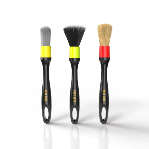 NukeGuys – set de pensule pentru detailing auto, 3 buc.