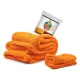 NukeGuys Gamma Dryer – set prosoape de uscare auto 50x80 + 40x40 cm, portocaliu