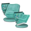 NukeGuys Gamma Dryer – set prosoape de uscare auto 50x80 + 40x40 cm, verde mentă