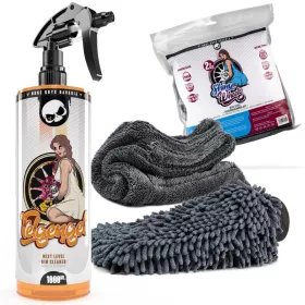   NukeGuys Dr. Shiny Wheels – set de curățare jante 1 L + microfibre