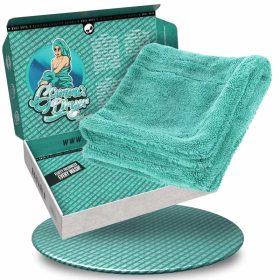   NukeGuys Gamma Dryer XXL – prosop uscare auto 40×40 cm Mint Green, 1400 GSM