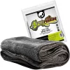 NukeGuys Grey Rillium – prosop de uscare din microfibră 50x80 cm