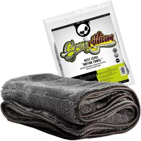   NukeGuys Grey Rillium – prosop de uscare din microfibră 50x80 cm