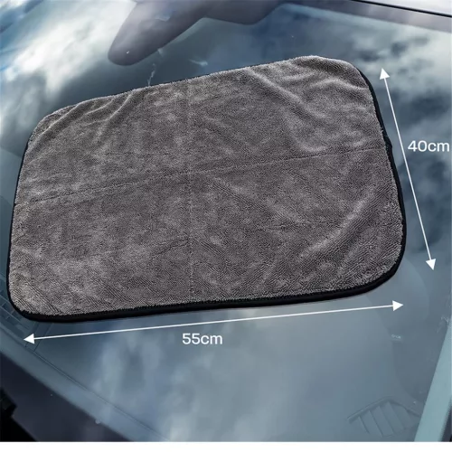 NukeGuys Grey Rillium – prosop de uscare din microfibră 50x80 cm