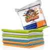 NukeGuys Octofiber – lavete din microfibră 8 buc., 40x40 cm