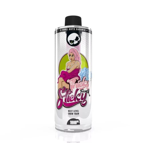 Spumă activă auto Nuke Guys Thicky Sticky Snow Foam 1L – efect vizual spectaculos
