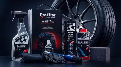 ProElite RedNox & Black Gum – set pentru jante și anvelope 750+250 ml