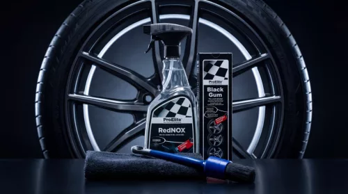 ProElite RedNox & Black Gum – set pentru jante și anvelope 750+250 ml