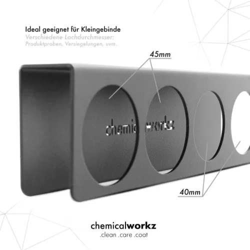 ChemicalWorkz suport de perete pentru 4 flacoane de coating