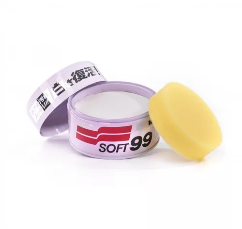 Soft99 White Soft Wax – ceară pentru vopsele albe 350 g