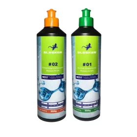   Sleeker – pachet de paste de polish Hi-Cut și Medium Cut 2x500ml