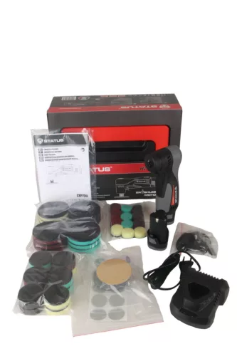 STATUS CXP75Li – set mini mașină de polish cu acumulator 12 V