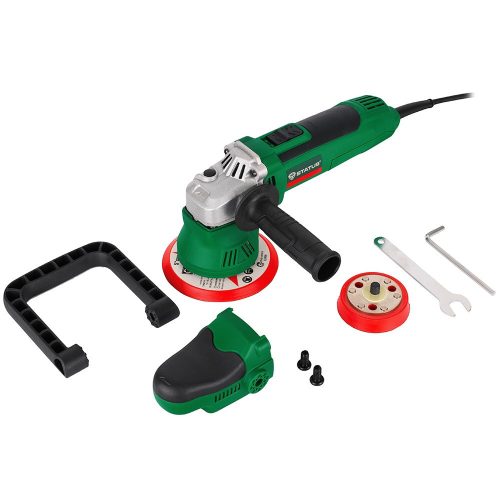 Status XPA9-125CE masina de lustruit excentrica 650W 75mm & 125mm cu suport interschimbabil