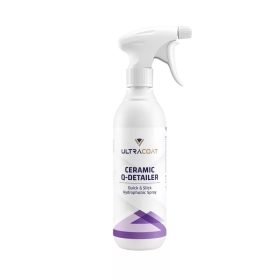 Spray ceramic UltraCoat Q-Detailer 500ml – protecție hidrofobă și luciu spectaculos