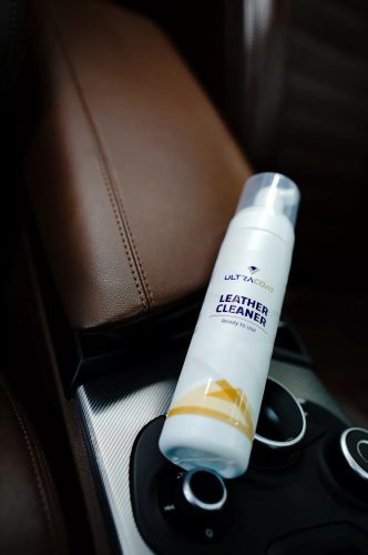 Soluție de curățare piele + recipient cu cap spumare UltraCoat Leather Cleaner 200 ml