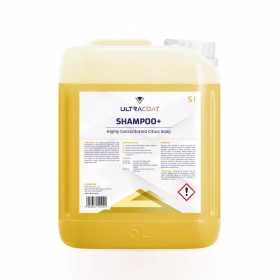 Șampon auto UltraCoat Shampoo+ 5L – concentrat cu pH neutru și parfum de citrice