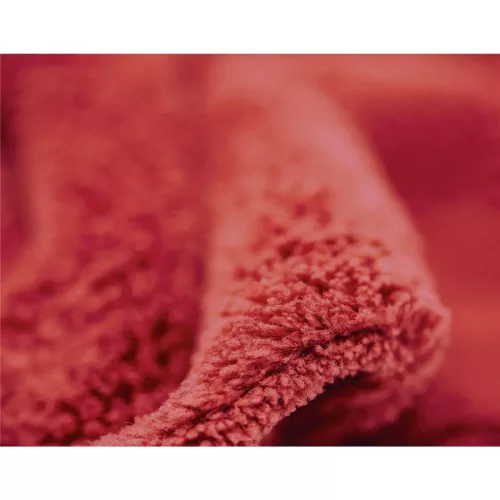 CarZoneShop UltraFluffy – lavetă din microfibră roșie 40x40 cm