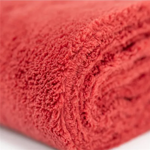 CarZoneShop UltraFluffy – lavetă din microfibră roșie 40x40 cm