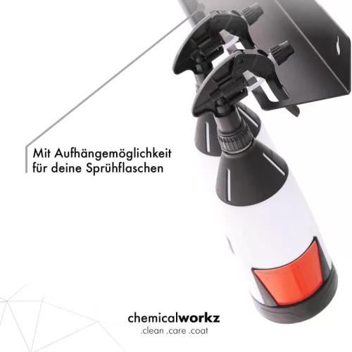 ChemicalWorkz Consolă – raft de perete pentru depozitare 50x9x5 cm
