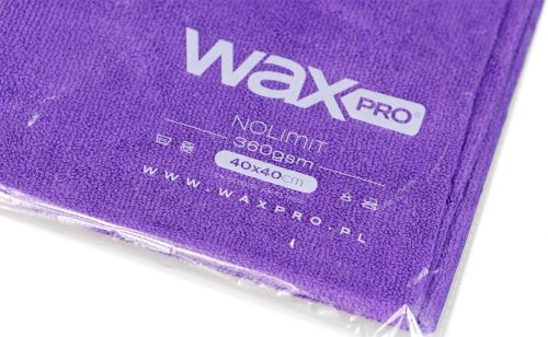 WaxPro NoLimit Violet 40x40cm Panza din microfibra - 360gsm