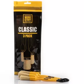   Work Stuff Classic – set de pensule pentru detailing, 3 buc