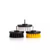 Work Stuff Drill Brush Pack - Pachet de 3 perii montate pe burghiu
