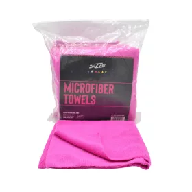   Zvizzer – lavete din microfibră 40x40 cm, 400 gsm, roșu, 10 buc