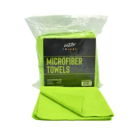   Lavete Zvizzer din microfibră verzi pentru polish, 40x40 cm, 10 buc