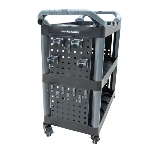 ChemicalWorkz Premium Detailing Trolley – cărucior de atelier 97,5x80x43 cm